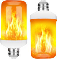 LED Night Light Flame Light Bulb 4 Modes Fire Bulb Lamp Christmas Party Outdoor Indoor Home Decor E27 Base Flickering Nightlight - details 18