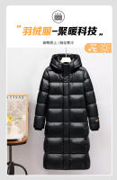 Chaqueta larga de plumón para hombre, de oro negro, chaqueta de algodón cálida con capucha de invierno enroscada - details 0