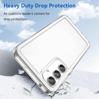 KEYSION Funda a prueba de golpes Samsung A55 5G, A35, A25, A15, A05, funda trasera de teléfono transparente de silicona suave TPU para Galaxy A05S - details 2