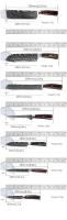 Cuchillo De Cocina Profesional Damasco Acero Inoxidable Cuchillo De Carne Utility Cuchillo De Desossado Slicing Japonés Santoku Con Mango De Madera - details 9