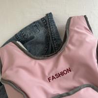 Mochila Kawaii Bordado de letras Love Vest, bolso escolar de nailon de Color sólido para estudiantes, bolso de estilo coreano, bolso de hombro para exteriores - details 24