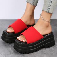 Zapatillas de plataforma para mujer, zapatos de verano - details 2
