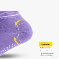 Calcetines deportivos antideslizantes para mujer, medias de silicona para yoga y baile en interiores - details 5