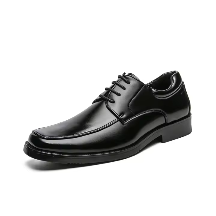 Ropa masculina, zapatos de tela genuinos, zapatos sociales de moda, zapatos de cuero originales resistentes al desgaste, primavera y otoño - 1