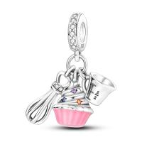 Dijes de plata de ley 925 para pulseras, collar, joyería europea, colgante, cuentas, abalorio para mujer, mamá - details 5