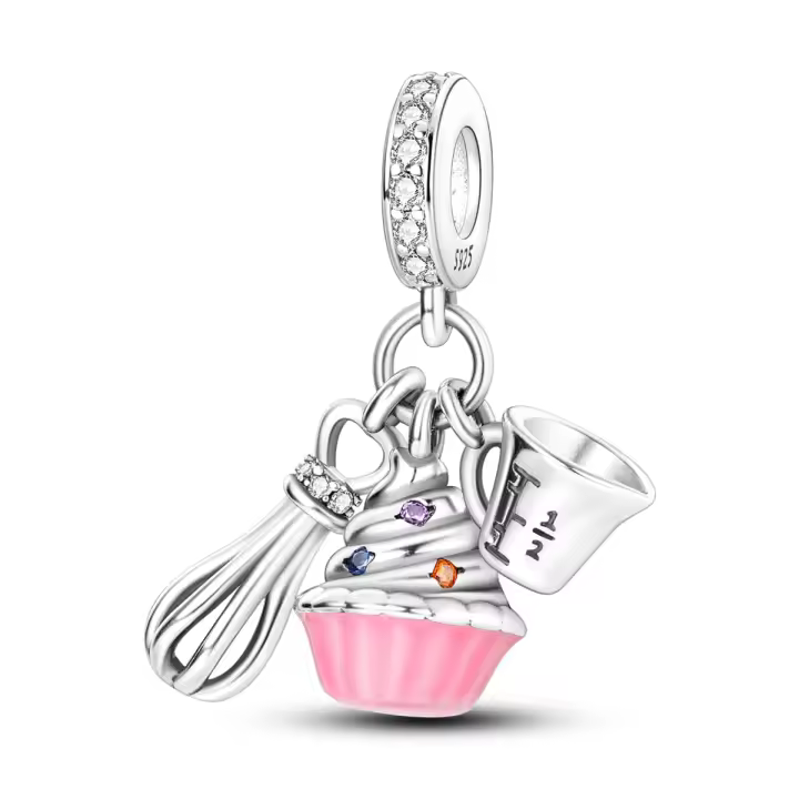 Dijes de plata de ley 925 para pulseras, collar, joyería europea, colgante, cuentas, abalorio para mujer, mamá - 1