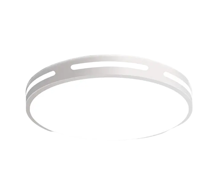 Goeco Plafón LED Blanco de Techo Metal, 18W, Montaje Directo, Eficiencia Energética para Sala de Estar, Dormitorio - 1