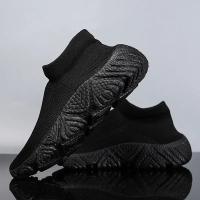 Zapatos para hombre 2025, zapatillas deportivas informales a la moda, mocasines transpirables para exteriores, zapatos de calcetín para hombre, zapatos para correr de talla grande para hombre - details 12