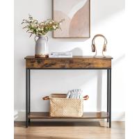 Mesa de Entrada de Acero Estilo Industrial para Sala de Estar, Dormitorio, Pasillo - details 1