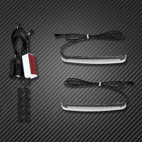 Luz indicadora de intermitente de freno para motocicleta, alforja fluida Led para Harley Touring Road, Electra Glide CVO Limited 14-22 - details 5