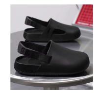 Birken verano Casual ropa exterior sandalias nueva moda talla grande media cerda perezoso suela gruesa zapatillas de hombre botón - details 7