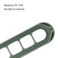Colgador de ropa plegable multifuncional, percha mágica para almacenamiento de armario de dormitorio, 9 agujeros, ahorro de espacio - details 6