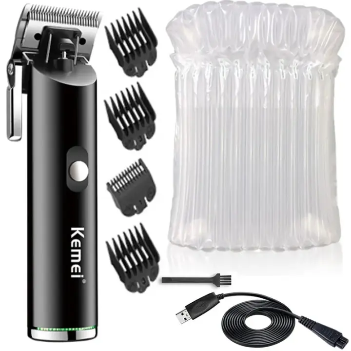 Kemei-cortadora de pelo inalámbrica 1892, Máquina Eléctrica de corte de pelo, con carcasa de metal, para Barbero profesional - 1