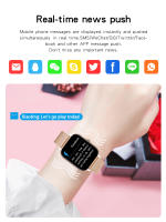 Reloj Inteligente Bluetooth Hombres y Mujeres con Llamada, Moda Deportiva, Monitor de Actividad y Sueño - details 4