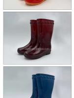 Botas de lluvia de plástico de camuflaje para hombre, zapatos de PVC impermeables hasta las rodillas para exteriores, precio bajo, alta calidad, novedad de 2025 - details 2
