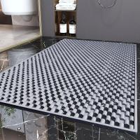 Alfombrilla antideslizante para el suelo del baño, estera impermeable para el área del inodoro, fácil de limpiar, 1 unidad - details 0