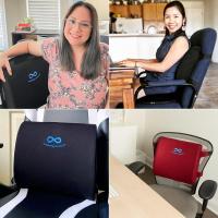 Cojín Viscoelástico para Asiento y Respaldo con Gel – Soporte Lumbar Ergonómico para Silla de Escritorio - details 2