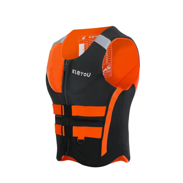 Chaleco salvavidas de neopreno para agua, esquí, Wakeboard, natación, pesca, surf, natación, tela flotante - 1
