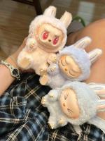 Decoraciones de escritorio de Anime Labubu, serie sentada, adornos en miniatura, muñecas, juguetes, bonitos regalos de cumpleaños - details 1