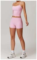 Conjunto de Yoga de Alta Cintura Top Deportivo Halter para Mujer Leggings de Cintura Afilada - details 7