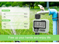 Temporizador de agua automático, máquina de riego digital para jardín, rociador inteligente para ahorrar agua y tiempo - details 9