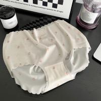 Ropa interior de 6 uds., bragas de seda helada, entrepierna de algodón, calzoncillos finos sin costuras, calzoncillos de mujer, calzoncillos de cintura media, dulce fresa, regalo - details 13