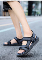 Sandalias De Moda Para Hombre Verano Zapatos Casuales Transpirables Sandalias De Playa Tamaño Grande Material Superior Mesh - details 3