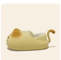 Zapatillas para niños de interior, terciopelo grueso, cálido, impermeable, zapatos de algodón para niños de dibujos animados - details 14