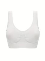 Sujetadores Deportivos Inalámbricos, 3 piezas, Sujetador De Tanque Elástico Cómodo Y Transpirable, Lencería Y Ropa Interior Para mujer - details 4