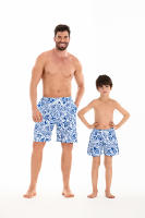 Bañador modelo padre-hijo, nuevo padre e hijo pantalones de hombre natación, pantalones de playa de gran tamaño - details 2