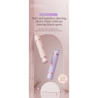 Maquinilla de afeitar eléctrica para mujer, recortadora de Bikini, depiladora corporal, Afeitadora eléctrica para zona privada, depilación Facial de piernas y axilas - details 0