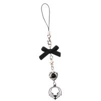 Correa de teléfono Y2K de mariposa negra, cordón de llave de estilo gótico, cadena para teléfono móvil, cordón fresco y dulce, llavero móvil, cordón, regalo de joyería - details 5
