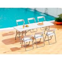 mesa plegable piscina