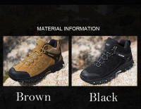 Botas de senderismo al aire libre para hombre, botas de Trekking duraderas antideslizantes para escalada de montaña, botas tácticas militares de alta calidad - details 7