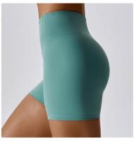 Pantalones Cortos de Yoga para Mujeres Fitness Running Ciclismo Pantalones Deportivos Transpirables Cintura Alta Entrenamiento Gimnasio Push Up Leggings de Nylon - details 40