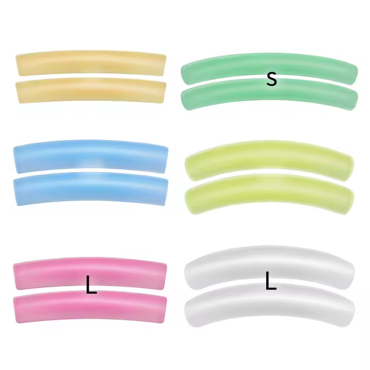 ICONSIGN Pad de Levantamiento de Pestañas Colorido 6 Tamaños Plano S/M/L - 1