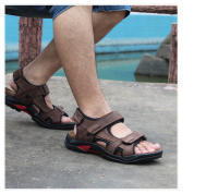 Sandalias deportivas para hombre, calzado informal y ligero, adecuado para montañismo al aire libre en verano, 38-48 - details 4