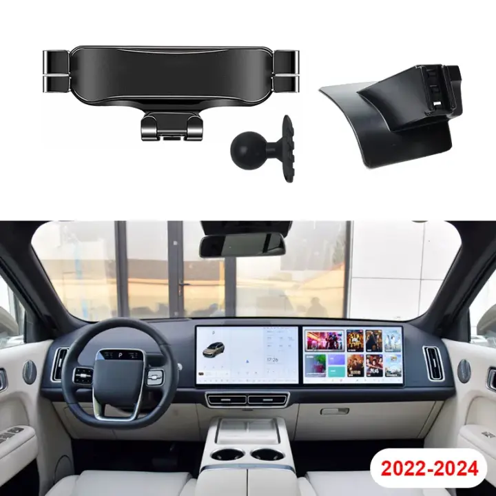 Soporte Vtear para Navegación de Coche Soporte Rotativo Inalámbrico para Teléfonos Móviles - 1
