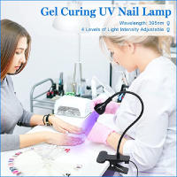 Luz LED UV para secar esmalte de Gel, minilámpara USB para escritorio, Flexible, portátil, herramientas de salón de manicura - details 1