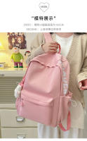 Mochila ligera y sencilla para mujer Turismo japonés Campus versátil mochila para niña Mochila para computadora para estudiantes universitarios - details 4