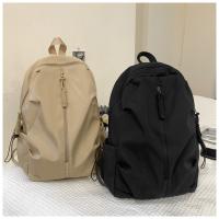 Mochila de estudiante de secundaria, bandolera de viaje informal para hombre, moda street style, mochilas de estudiante universitaria para mujer - details 25