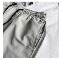 Stock Pantalones cortos de playa Pantalones cortos para correr de poliéster Pantalones cortos de traje de baño bordados para hombres Tejido casual ligero - details 10