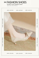 Temperamento tacones delgados tacones altos de las mujeres 2025 nueva falda desnuda hada suave cuero suave hermosa dama de honor zapatos. - details 16