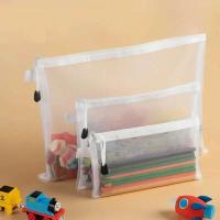 Bolsa de malla con cremallera para niños, bloque de construcción de juguete, rompecabezas, subpaquete, cremallera de partículas, almacenamiento de acabado transparente, 1-3 uds. - details 2