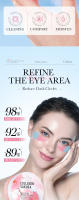 Parches de Ojos de Sakura de Granada Roja SADOER 60pcs Eliminación de Ojeras - details 12
