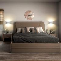 7W Blanco Cálido LED Modernos Lámpara de Pared Interior para Sala de Estar, Dormitorio, Pasillo (Incluye Bombilla LED), 2 Piezas - details 3