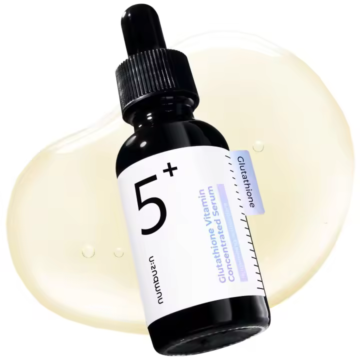 Hot numbuzin No.5 suero concentrado glutatión, vitamina C, hiperpigmentación de ácido tranexámico, cicatrices de acné adecuadas para personas sensibles - 1
