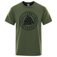 Odin Vikings Camisa de manga corta para hombre, camiseta informal de Hip Hop, ropa de calle Haruku, verano 2022 - details 10