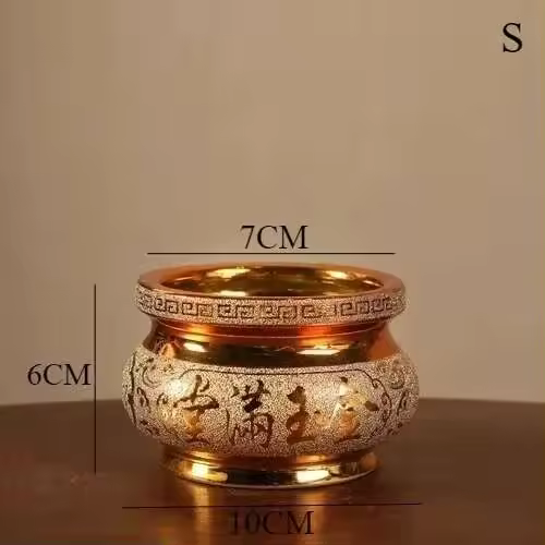 Quemador de incienso de salón ancestral para el hogar, utensilios de Buda, decoración artesanal, zen feng shui - 1