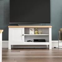 Vida Designs Arlington - Mueble de TV (1 puerta), color blanco